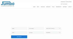 Desktop Screenshot of jumboloanexperts.com