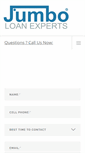 Mobile Screenshot of jumboloanexperts.com